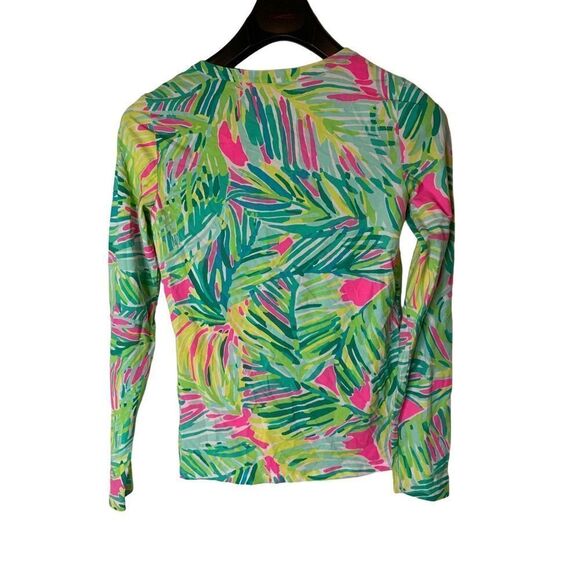 Lilly Pulitzer Amelia Island Tunic pullover top women's size XS - Picture 3 of 6